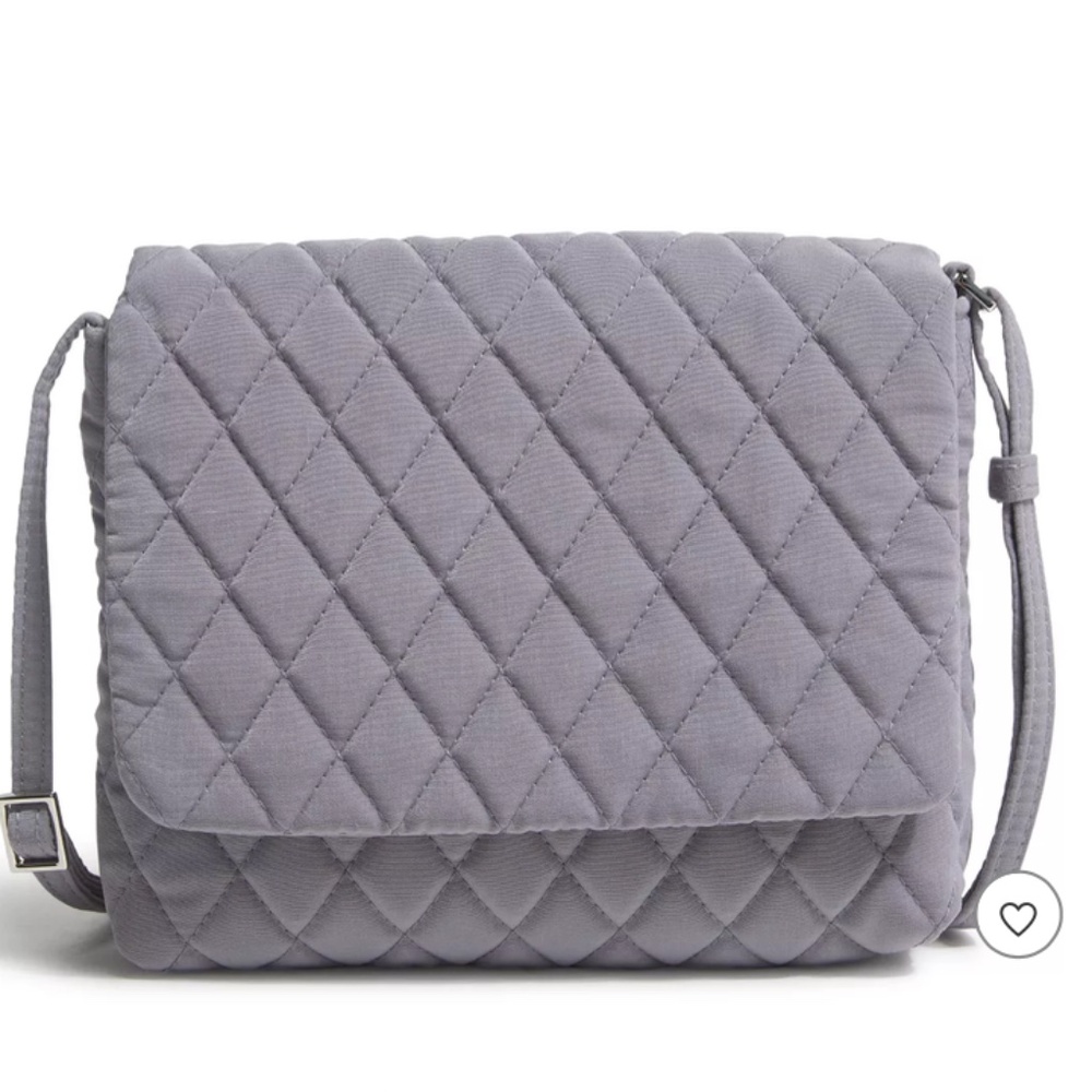 Vera Bradley Women's Outlet Microfiber Small Flap Hipster Crossbody Bag NWT